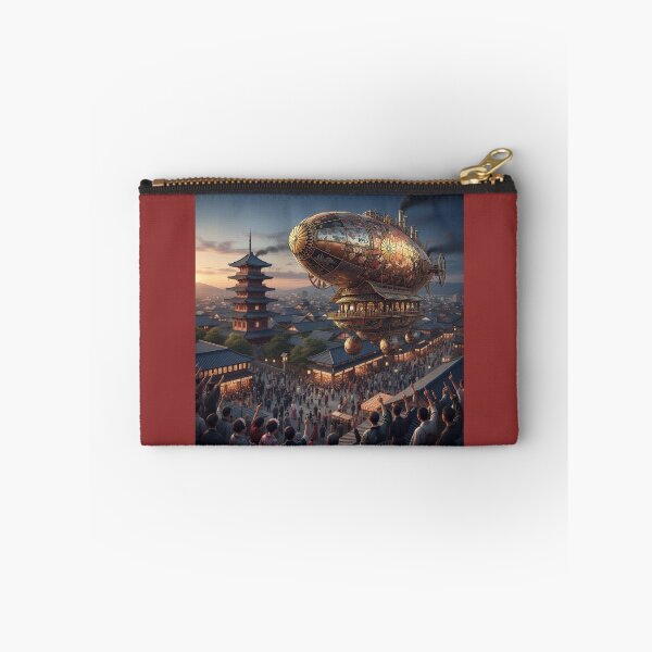 Item preview, Edwardian Historic 1900’s Meiji Era Tokyo Asakusa Steampunk Airship designed and sold by AppliedAtelier.