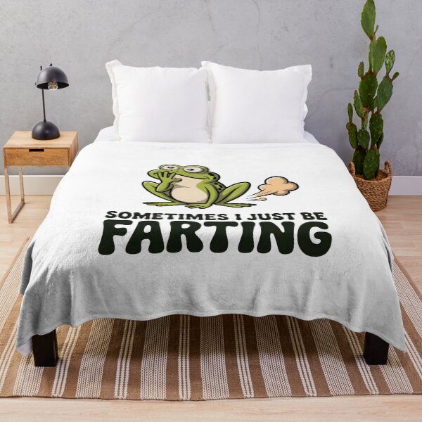 Item preview, Sometimes I Just Be Farting Funny Vintage Frog - This funny design is for people with a good sense of humor who love absurd jokes and vintage style. designed and sold by ZyziowskyArt.