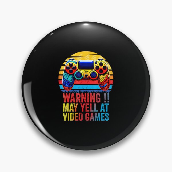 Item preview, Warning May Yell At Video Games Gaming Boys designed and sold by MyraLorri.