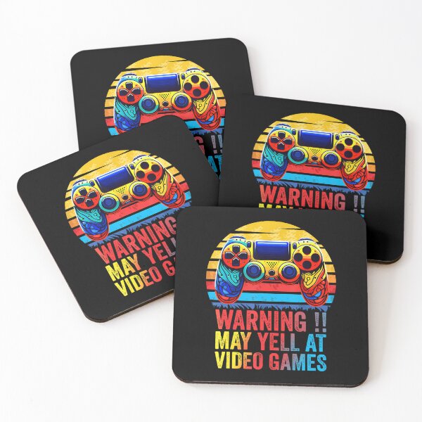 Item preview, Warning May Yell At Video Games Gaming Boys designed and sold by MyraLorri.