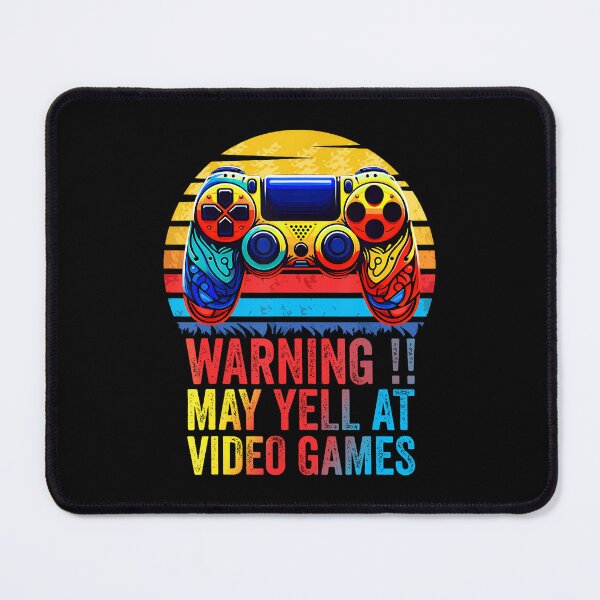 Item preview, Warning May Yell At Video Games Gaming Boys designed and sold by MyraLorri.