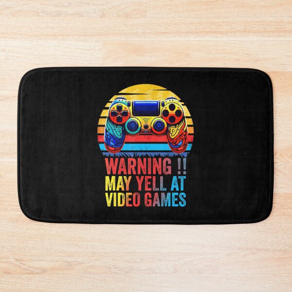 Item preview, Warning May Yell At Video Games Gaming Boys designed and sold by MyraLorri.