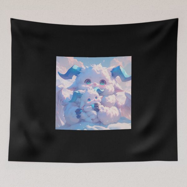 Item preview, Cute Yeti family designed and sold by PatternFly.