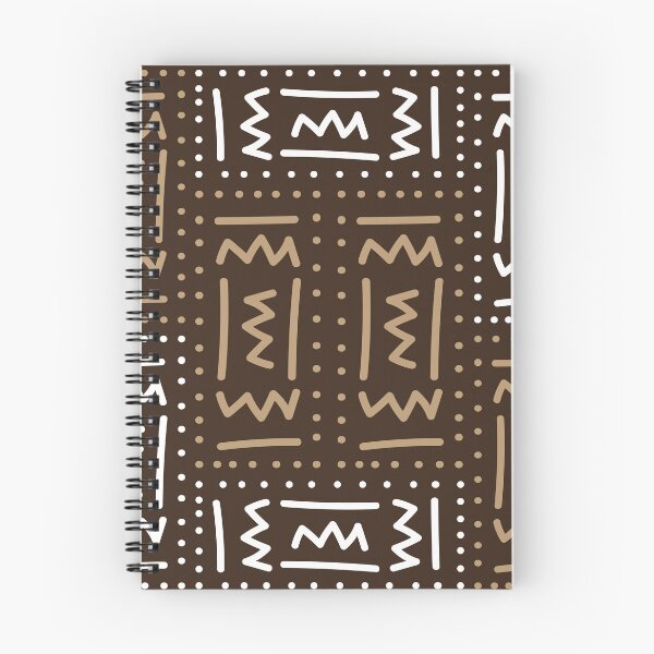 Item preview, Brown Bogolan pattern designed and sold by Wolagno.