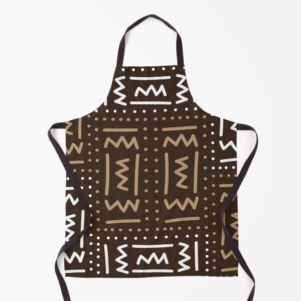 Item preview, Brown Bogolan pattern designed and sold by Wolagno.