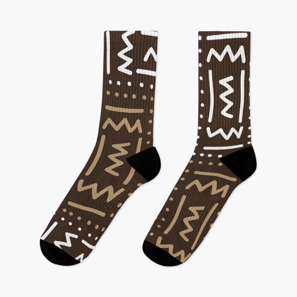 Item preview, Brown Bogolan pattern designed and sold by Wolagno.