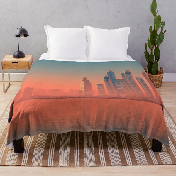 Item preview, Skyline with sailboat at sunset designed and sold by anytka.