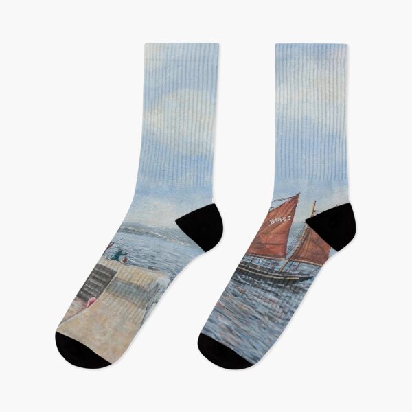Item preview, BRIXHAM BREAKWATER AND LIGHTHOUSE designed and sold by Mackenzie Moulton International Artist .