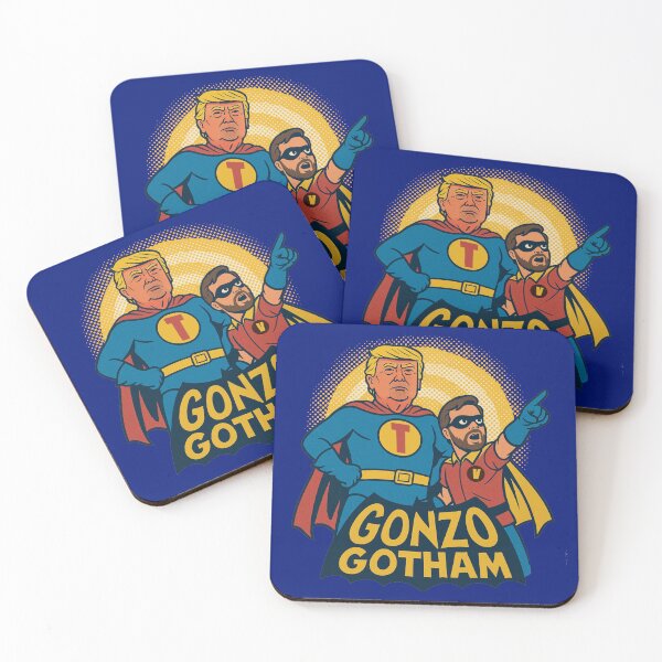 Item preview, POLITICAL NOISE - GONZO GOTHAM - Design  designed and sold by CleverCulture.