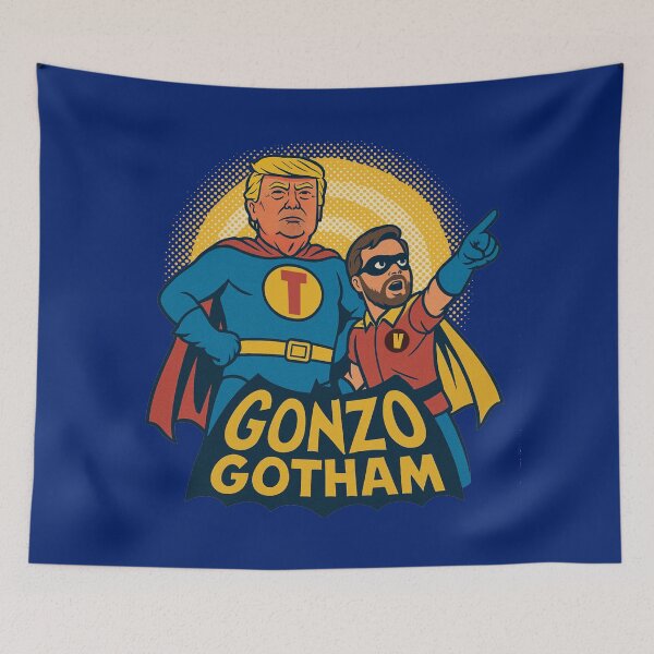 Item preview, POLITICAL NOISE - GONZO GOTHAM - Design  designed and sold by CleverCulture.