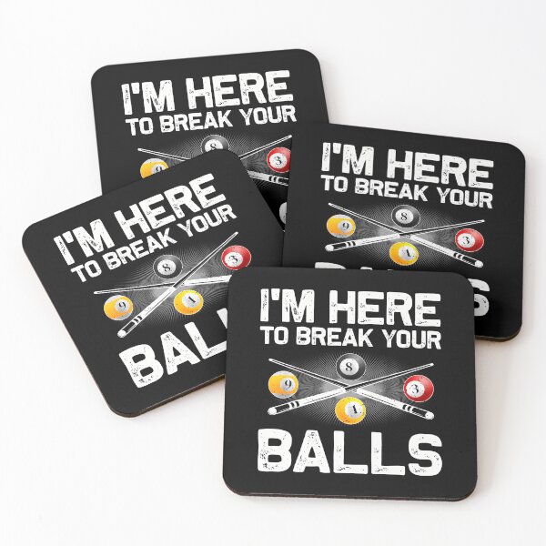 Item preview, Funny Billiards Art For Billiard Lover Pool Player designed and sold by JaneJanie.