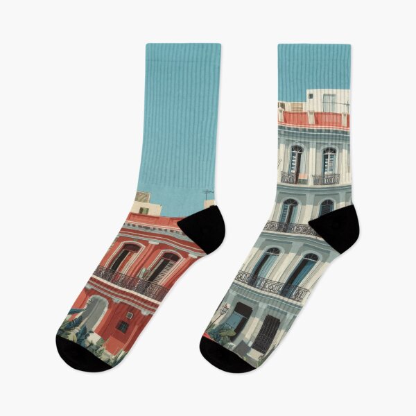 Item preview, Bright buildings by the shore designed and sold by anytka.