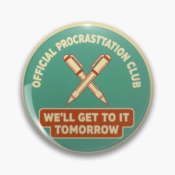 Item preview, Official Procrastination Club designed and sold by Urban Line.