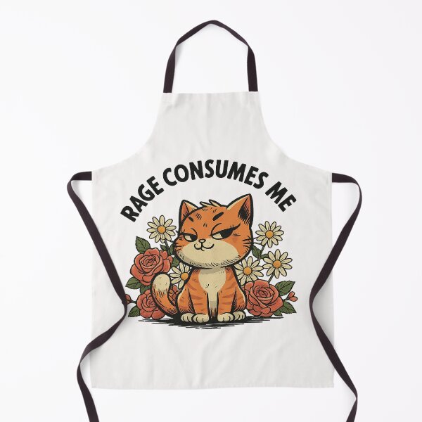Item preview, Rage consumes me Funny cat designed and sold by IdealDo.