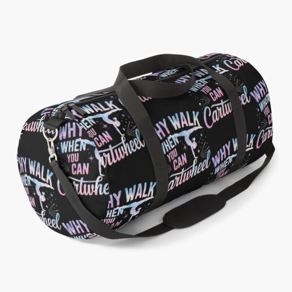Item preview, Why Walk When You Can Cartwheel Gymnastics Gymnast Girl designed and sold by DianaEsther1.