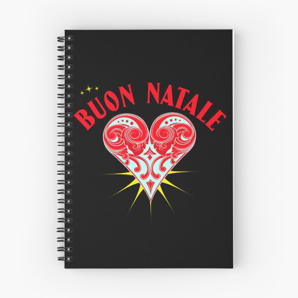 Item preview, Winter: Merry Christmas - Buon Natale, Heart - Cuore designed and sold by AlfredsTees.