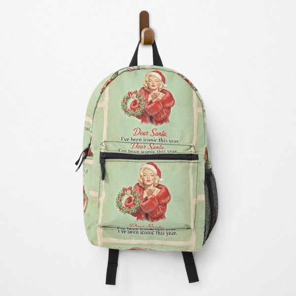 Item preview, Vintage Marilyn Monroe Christmas - Dear Santa I've Been Iconic Pinup Art designed and sold by Hen-C-Art.