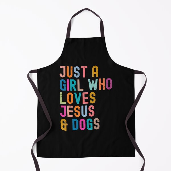 Item preview, Just A Girl Who Loves Jesus And Dogs Christian Dog Lover designed and sold by JaneJanie.