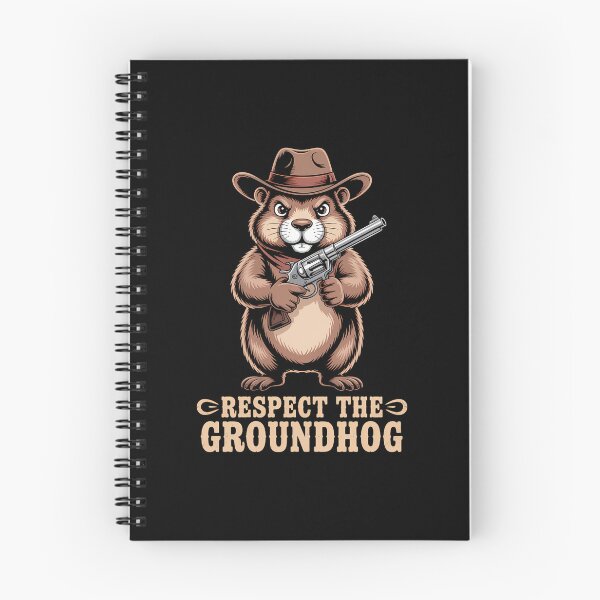 Item preview, Groundhog Funny Cowboy Western designed and sold by KarstenNoanra.