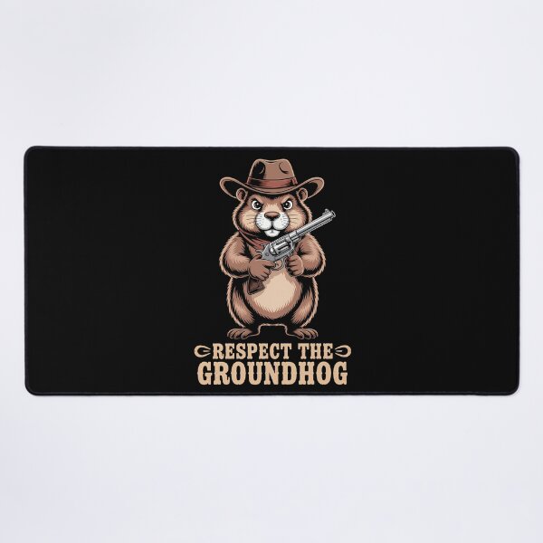 Item preview, Groundhog Funny Cowboy Western designed and sold by KarstenNoanra.