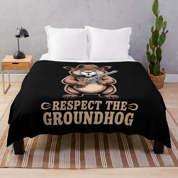 Item preview, Groundhog Funny Cowboy Western designed and sold by KarstenNoanra.