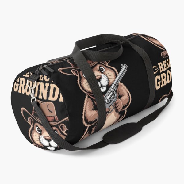Item preview, Groundhog Funny Cowboy Western designed and sold by KarstenNoanra.