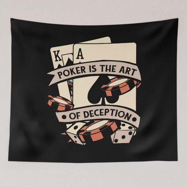 Item preview, The Art Of Deception Poker Hands Texas Holdem Player Poker designed and sold by HollyTrina1.