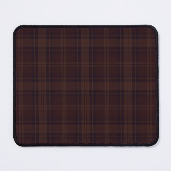 Item preview, Dark Brown Burnt Orange Plaid Pattern designed and sold by LilynIncStudio.
