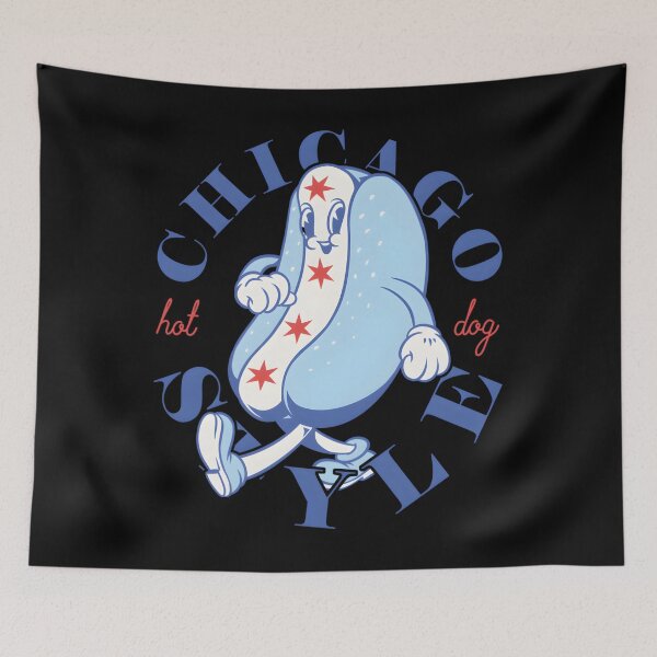 Item preview, Chicago Style Hot Dog Flag designed and sold by iiujrcglq61.