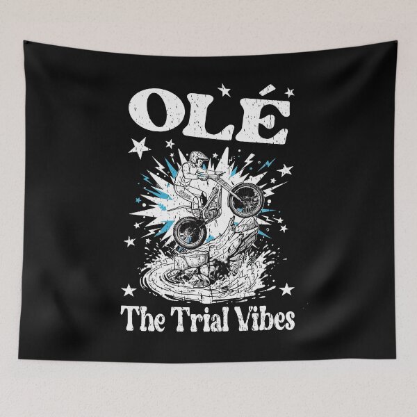 Item preview, OLÉ THE TRIAL VIBES extreme acrobatic motorcycle motorsport best riders in the world section observer designed and sold by Jt41.