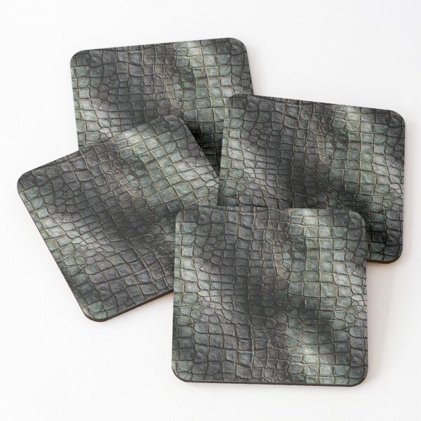 Item preview, Trendy Deep-Toned Crocodile Skin Pattern For Chic Style Lover designed and sold by RoyalStarsPatts.