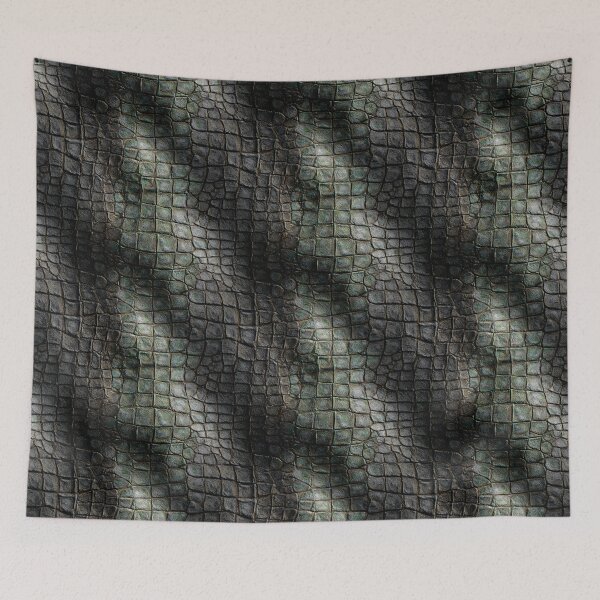 Item preview, Trendy Deep-Toned Crocodile Skin Pattern For Chic Style Lover designed and sold by RoyalStarsPatts.