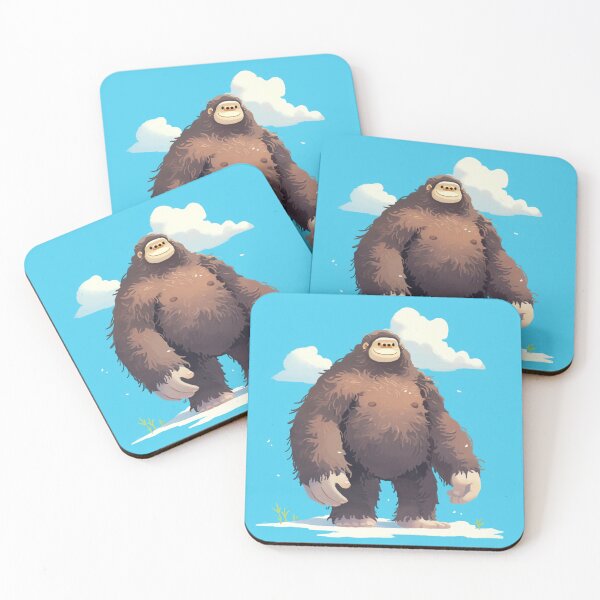 Item preview, Cute Bigfoot designed and sold by PatternFly.
