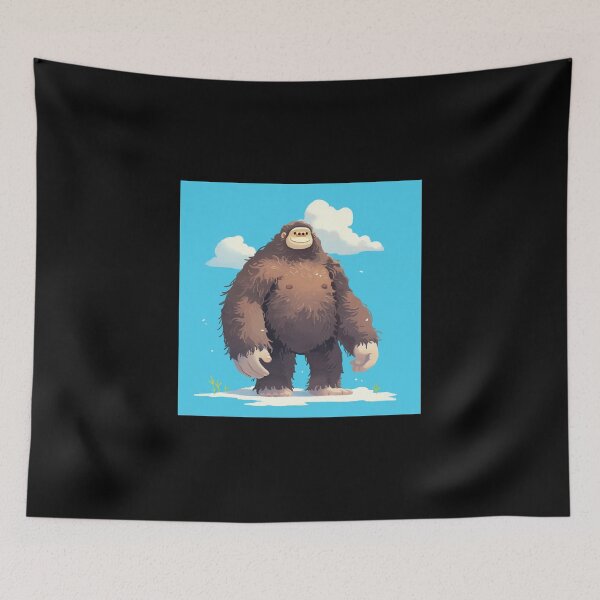 Item preview, Cute Bigfoot designed and sold by PatternFly.