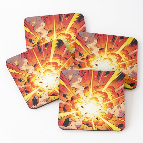Item preview, Dynamic Retro Comic Book Style Explosion - Ka-Boom! designed and sold by JosuTheArtist.