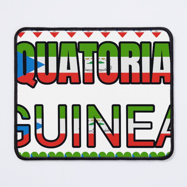 Item preview, Equatorial Guinea Flag Letters And Hearts designed and sold by TheIconSmith.