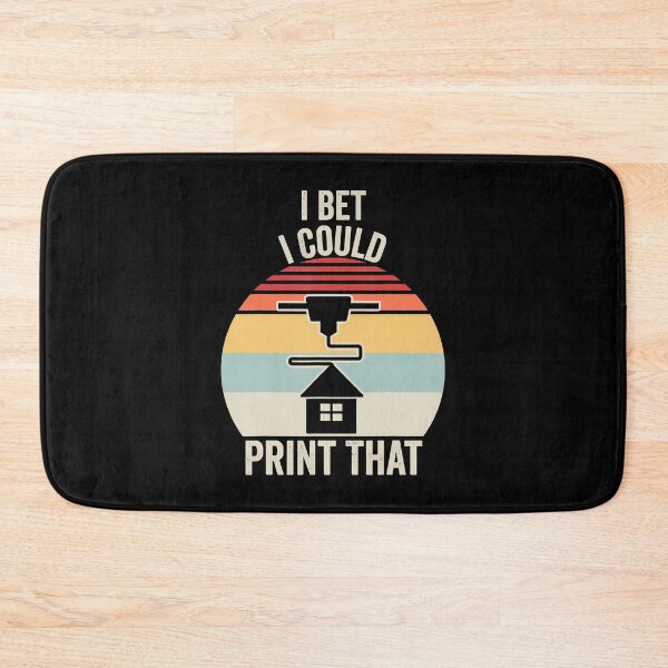Item preview, I Bet I Could Print That Retro Style designed and sold by MariaEdna1.