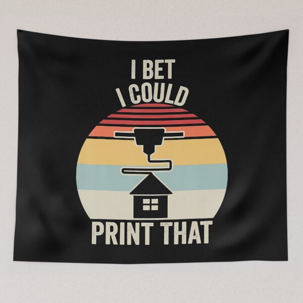 Item preview, I Bet I Could Print That Retro Style designed and sold by MariaEdna1.