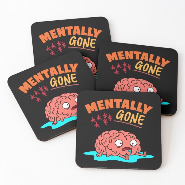 Item preview, Mentally Gone designed and sold by saltandsarcasm.