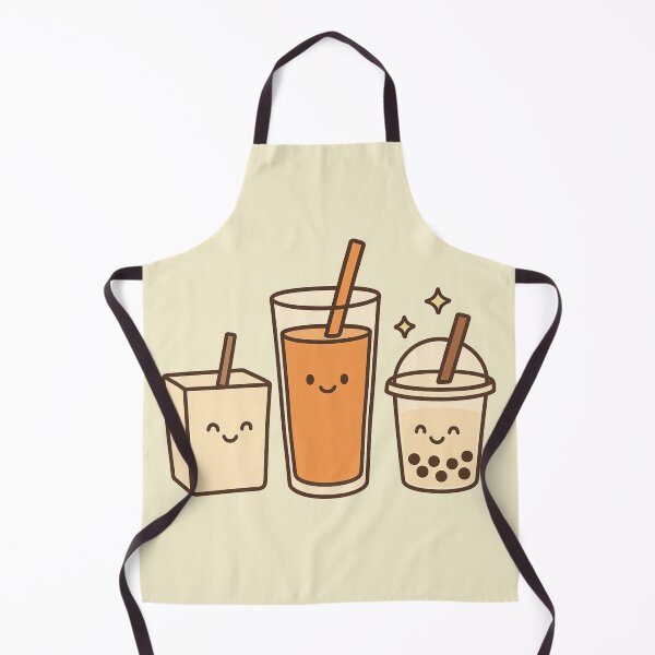 Item preview, Cute Kawaii Drinks T-Shirt – Boba Tea & Milkshake Cartoon Aesthetic Tee designed and sold by KDesignCrafts.
