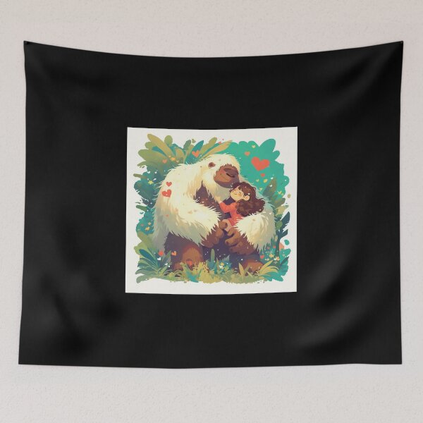 Item preview, Cute Bigfoot designed and sold by PatternFly.