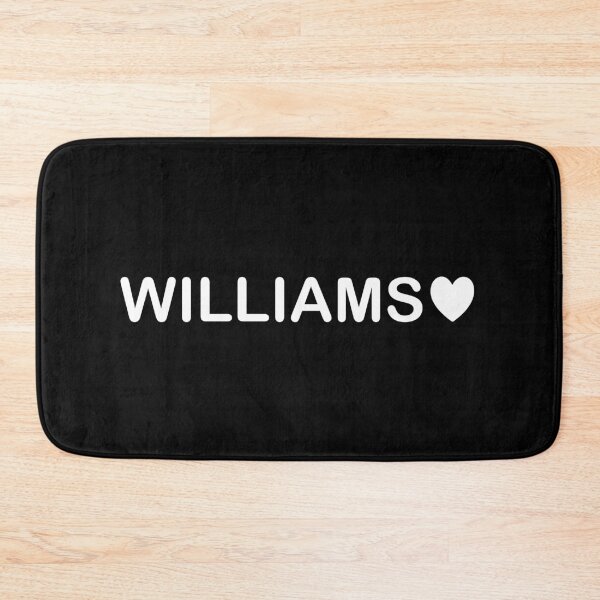 Item preview, WILLIAMS Name with Heart | Minimal Cute Typography Design designed and sold by ColorNestStudio.