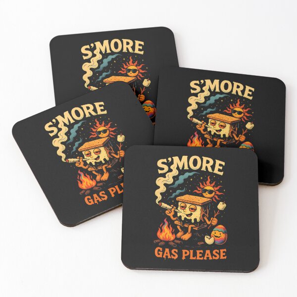 Artikelvorschau, S'mores, bitte mit Benzin! Lustiger Weed-S'mores-Cannabis-Camping-Humor entworfen und verkauft von TiffanyLucia.