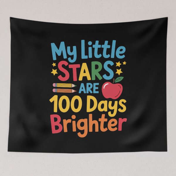 Item preview, Happy 100th Day Of School Cute Teacher designed and sold by KarstenNoanra.