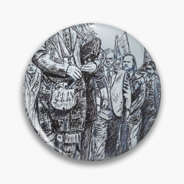 Item preview, Mackenzie Moulton leading the Rememberance Parade in Brixham Devon 2025 designed and sold by Mackenzie Moulton International Artist .