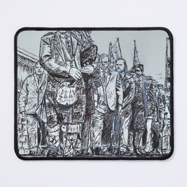 Item preview, Mackenzie Moulton leading the Rememberance Parade in Brixham Devon 2025 designed and sold by Mackenzie Moulton International Artist .