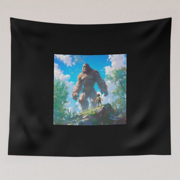 Item preview, Cute Bigfoot designed and sold by PatternFly.