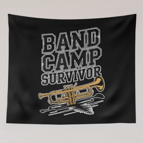 Item preview, Band Camp Survivor Marching Band Trumpeter designed and sold by MariaEdna1.