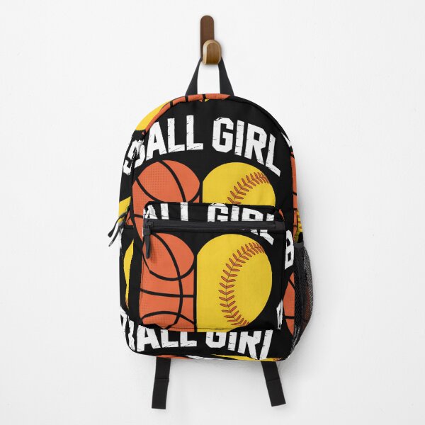 Item preview, Heart Funny Softball Basketball Support designed and sold by KarstenNoanra.