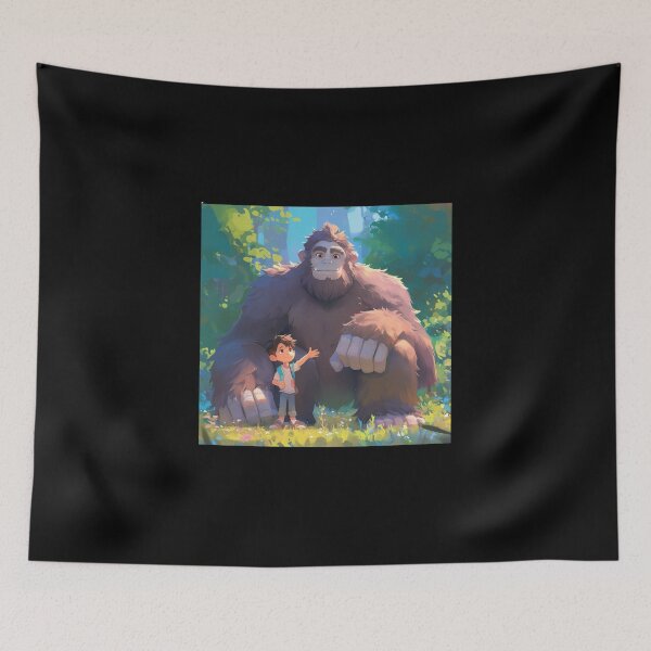 Item preview, Cute Bigfoot friend designed and sold by PatternFly.